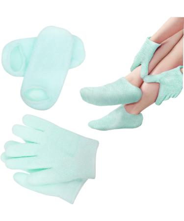  POPETPOP POPETPOP Warm Women's 2 Pairs of Moisturizing Gel Socks Hand and Foot Care Set - Buy Online on GoSupps.com