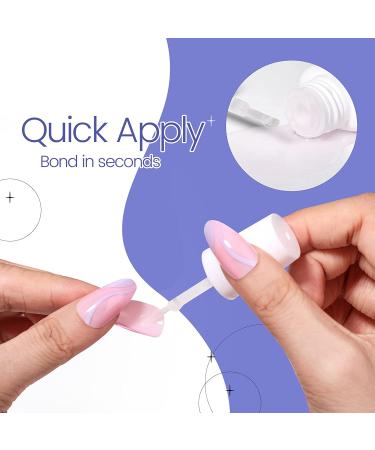 8ML Super Strong Nail Glue for Acrylic Nails, Press on Nails & Tips - Long-Lasting Professional Bond for Nail Repair - Buy Online on GoSupps.com