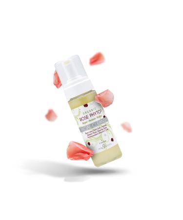 Gentle Organic Facial Cleanser - Natural Face Wash with Rose Phyto - Hydrating Gentle Cleanser Ideal for Women - All Natural Organic Face Wash - Sulfate Free Foam Wash (5 oz)