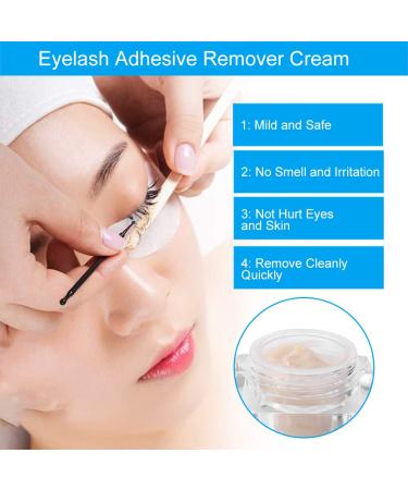 AYNEFY Eyelash Remover Cream 5g | Anti-Irritation Gel for Grafting & Extension | Glue Adhesive Removal - Buy Online on GoSupps.com