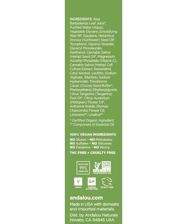 Buy Andalou Naturals CannaCell Facial Serum - 1 oz | Anti-Aging Skin Care - Buy Online on GoSupps.com