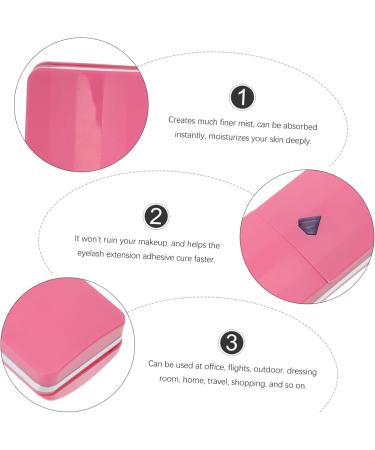 Healeved Spray Beauty Instrument Mist Sprayer Sliding Face Mister Sliding Face Sprayer Moisturizing Face Mister Moisturizing Sliding Humidifier Facial Humidifier Moisturizing Face Sprayer 11.5x4cm Red - Buy Online on GoSupps.com