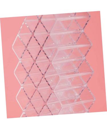  WOONEKY WOONEKY Acrylic Lipstick Display Stand with 16 Fish-Shaped Compartments for Desktop - Buy Online on GoSupps.com