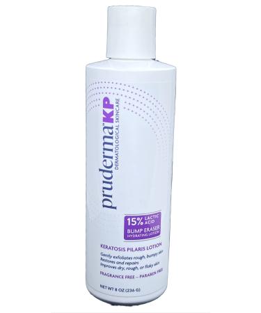 pruderma KP Keratosis Pilaris Treatment  KP Bump Eraser Hydrating lotion  Bumps Be Gone  Moisturizing and exfoliating lotion For Rough and Bumpy Dry Skin For Body  8 Oz
