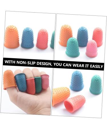 FRCOLOR 40 Pcs Silicone Finger Cots - Durable Finger Protectors & Thumb Sleeves - Assorted Colors for Ultimate Finger Support - Buy Online on GoSupps.com