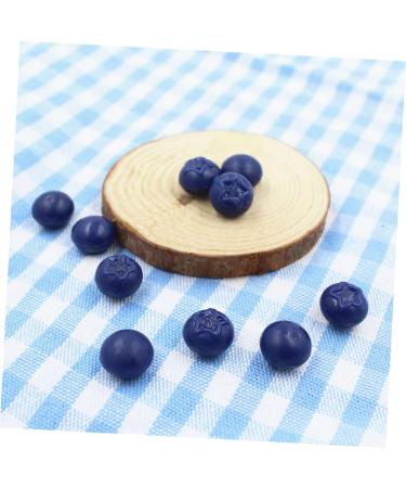 Alipis 150 Pcs Simulation Blueberry Realistic Berry Fake Blueberries Decor Blueberries Photo Prop Fake Blueberry Lifelike Fruits Model Miniature Blueberry Scrapbook Fake Fruit Resin - Buy Online on GoSupps.com