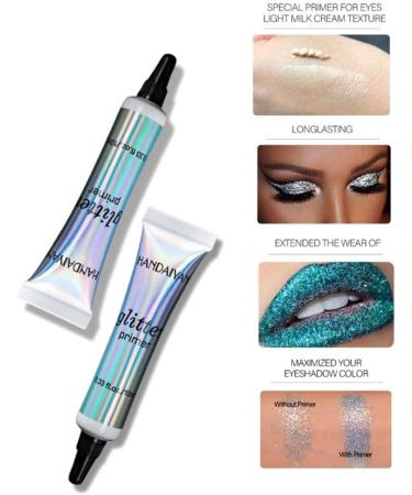 Allbesta Pearl White Eyeshadow Bases for Eyes Eye Cream Base Eyelid Makeup Long Lasting - Buy Online on GoSupps.com