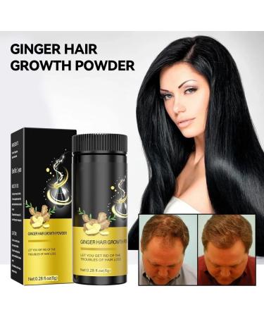 Anti-Hair Failure Ginger Hair Growth Powder - Stimulate Thicker Hair Strengthen Roots & Promote Fast Growth | 3-Pack for Women & Men - Buy Online on GoSupps.com