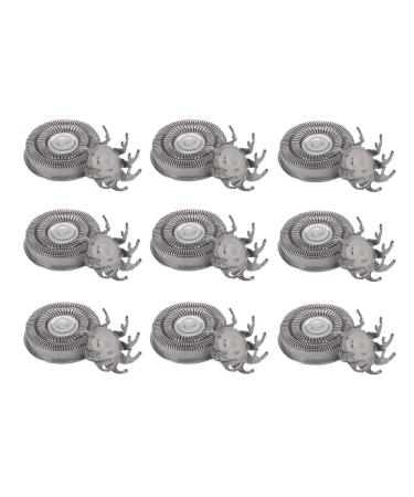 QWAMBVZE 9PCS Replacement Blades for Electric Shaver Replacement Blades Nose Trimmer Temple Trimmer Electric Shaver for Shaver