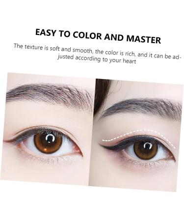 Balacoo 6 Pcs Black Eyeliner Pen Brown Eye Shadow Dark Brown Eyeliner Black Eyebrow Gel Palette Water Proof 1 count (Pack of 1) As Shownx3pcs - Buy Online on GoSupps.com