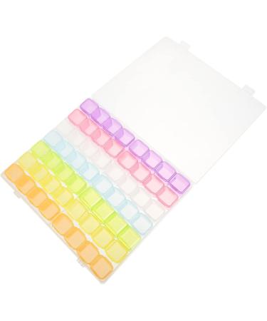 minkissy 3 Sets Nail Art Storage Box nail organizers and storage nail jewelry ornament storage bin dip powder organizer manicure accessories holding makeup drawer grid Manicure tools abs - Buy Online on GoSupps.com