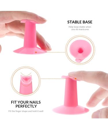 Milisten 3pcs Plastic Nail Art Finger Rest Stand Toe Separators - Salon Quality DIY Painting Tool - Buy Online on GoSupps.com