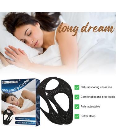 Buy Anti Snoring Chin Straps - Effective Snoring Stopper | 2024 Update | Black Snoring Equipment - Buy Online on GoSupps.com