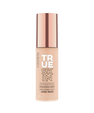 Catrice True Skin Hydrating Foundation No. 007 Nude moisturizing long -lasting natural vegan without alcohol without parabens without microplasty particles 1 Pack (30ml) 007 cool nude 30 ml (1 Pack)