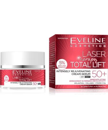 Eveline Cosmetics Cream SERUM LASER THERAPY TOTAL LIFT 50+