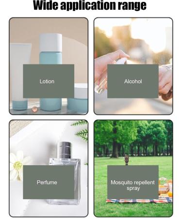 15ml Transparent Spray Bottle | Refillable Atomizer for Essential Oils & Perfume | Anti-Spill Plastic Container - Buy Online on GoSupps.com