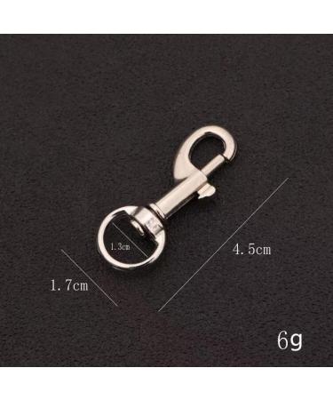 BOBOZHONG Leash Swivel Snap Hooks 12 Pcs 360 Swivel Trigger Clips Heavy Duty Snap Hooks Collar Swivel Snap Hooks Dog Lead Clip Pet Keychain for Dog Leash Collar Webbing Home Outdoor Camping Picnic - Buy Online on GoSupps.com