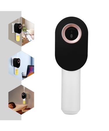 Plug In Waterless Diffuser Waterless Scent Diffuser with Three Gear Smart Bluetooth Control Large Space Fragrance Homogeneous Plug and Play Wall Diffusers for Office Room Car Hotel Essential Black