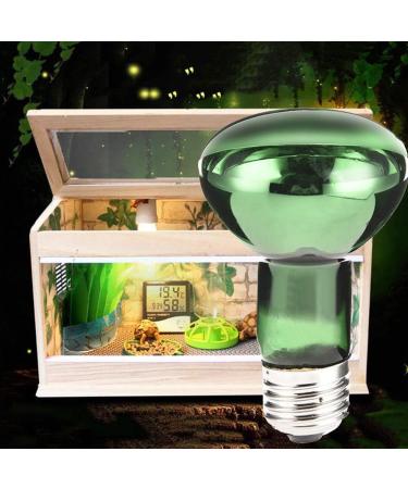 E27 Reptile Heat Bulb Infrared Heating Light Bulbs 25/50/75/100W UV Tortoise Turtle Light Beneficial UVA Basking Lamp Heat Bulb(25W Green) 25w Green - Buy Online on GoSupps.com