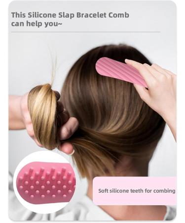 Buy Generic Scalp Massage Brush | Long Handle Soft Hair Combing for Men & Women | Gentle Scalp Care | Rose Color - Buy Online on GoSupps.com