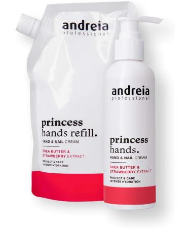 Andreia Professional Hands & Feet Care - Princess Hand Refill - Hand & Nail Cream Refill - 400 ml - Buy Online on GoSupps.com