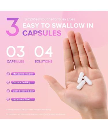 TIMORA Women's Wellness & Immune Support Duo Pack: 40:1 Myo & D-Chiro Inositol with KSM-66 Ashwagandha & CoQ10 (90 Capsules) + Triple Action Oregano Oil with Black Seed & Coconut Oil (300 Softgels) | - Buy Online on GoSupps.com