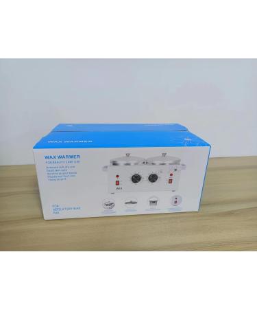 EUNEWR 220V Wax Warmer 200W - Professional & Home Hair Removal with 4x100g Wax & 28 Swiping Poles - Buy Online on GoSupps.com