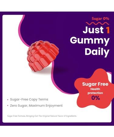 Magnesium Complex Gummies Ashwagandha Zinc Vitamin D3 L-Theanine Sugar Free 10-in-1 Magnesium with Glycinate Citrate Malate for Sleep Muscle & Immune Support 60-Day Supply (Mixed Berry) - Buy Online on GoSupps.com