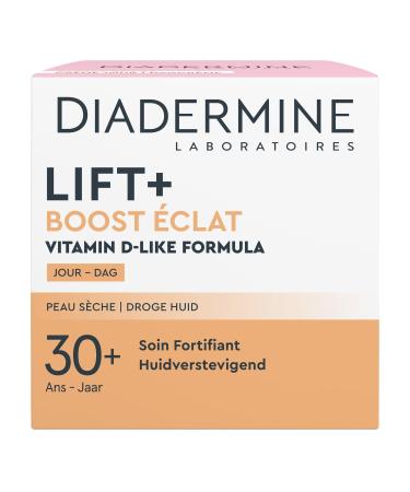DIADERMINE Soin Visage Lift+ Booster d clat Formule Vitamin e Hydratante pour Peaux S ches (50mL) - lot de 2 - Vendu par Lot