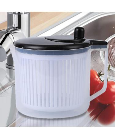  Xasbseulk Salad Spinner and Salad Dryer | 5L Salad Spinner for Fruits and Vegetables Easy to Clean Quick and Easy Drying | Salad Spinner for Vegetables and Fruits - Buy Online on GoSupps.com
