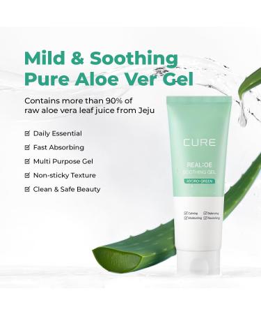 Kim Jeong Moon Aloe Cure Intensive 2X Cream Soothing Moisturizer for Dry Skin Bundle with Aloe Vera Soothing Gel Korean Skincare Duo - Buy Online on GoSupps.com