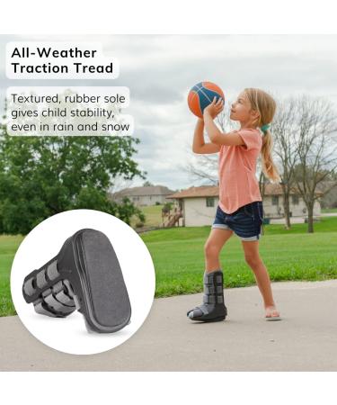 BraceAbility Pediatric Walking Boot - CAM Orthopedic Shoe for Children's Ankle Injury & Fracture Recovery (XL - Buy Online on GoSupps.com