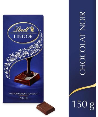 Lindt Lindor Tablette Noir 150g - Buy Online on GoSupps.com