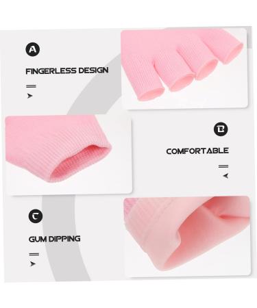 FRCOLOR 1 Pair Gel Moisturizing Gloves Skin Care Gloves Hand Softening Gloves Lotion Gloves Fingerless Gloves for Women Dry Hands Hand Gloves Hand Muffs for Men Touch Miss Dipping spa 15x11cm - Buy Online on GoSupps.com
