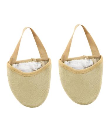 2 Pairs Yoga Toe Protector Front Palm Pads Non-Slip Forefoot Pads Sweat-Absorbent Forefoot Socks Forefoot Cushion Shoes Pads Sweat-Absorbent Forefoot Pads Shoes Cushion