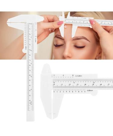Symmetrical Eyebrow Measure Ruler  Eyebrow Ruler  Plastic for Tattoo for Makeup