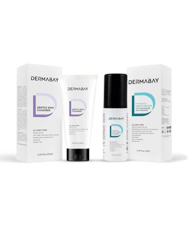 Dermabay Cleanse n Glow Combo: Moisturizer(75ml)+Face Wash(75ml) Ultimate Protection & Nourishment for Healthy Glowing Skin-Ideal for Women Men Experience the Perfect Skincare Duo for Sun Protection