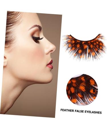 2 Pairs false eyelashes 3d fake eyelashes nativity costumes spotted Eyelashe cosplay eyelashes masquerade lashes eyelashes halloween clothes False Lash cosmetics cross - Buy Online on GoSupps.com