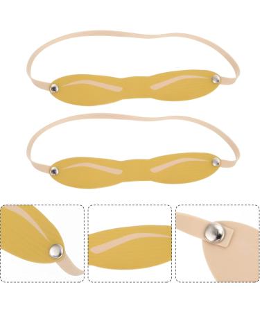 Housoutil 60 Pcs Eyebrow Practice Skin Microblading Latex Skin Artificial Skin Eyebrow Trimming Headband - Buy Online on GoSupps.com
