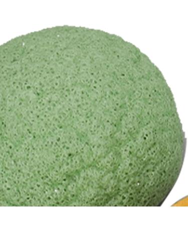 6 Pieces Biodegradable Konjac Facial Sponge Set | Deep Pore Cleansing & Exfoliation for All Skin Types - Buy Online on GoSupps.com