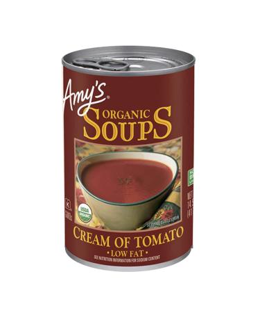 Amy's Organic Gluten Free Low Fat Cream of Tomato Soup 14.5 oz (Pack of 12) - Buy Online on GoSupps.com