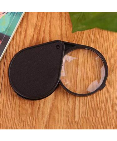 Folding 10x Mini Pocket Jewelry Magnifier Reading Magnifying Loupe Glass Lens New Released and Popular Useful Processed Medium - Buy Online on GoSupps.com