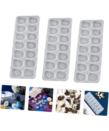 VILLCASE 9 Pcs Rune Pendant Mold Silicone Molds Handmade Mold for Craft Resin Rune Mold Cake Mold Manual - Buy Online on GoSupps.com