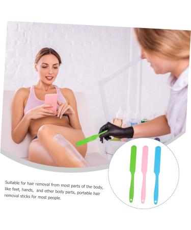 Minkissy 6 STK Silicone Hair Removal Pen - Reusable Wax Sticks & Spatula for Effortless Hair Removal | International Shipping - Buy Online on GoSupps.com