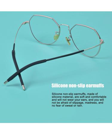 20 Pairs Silicone Anti-Slip Glasses Ear Brake Tips | Replacement Accessories for Sports & Reading Glasses (2.5-5 mm) - Buy Online on GoSupps.com