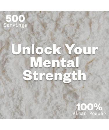 Purisure Acetyl L-Carnitine (ALCAR) Powder 250g | Memory Sharpener & Metabolism Support | Pure Cognitive Performance Enhancer | 500 Servings - Buy Online on GoSupps.com