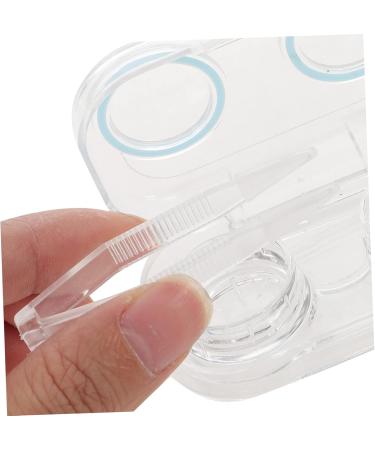 Partykindom 4er Box Contact Lens Container & Makeup Kit | Cleaning Set & Glasses Case for Lenses - Buy Online on GoSupps.com