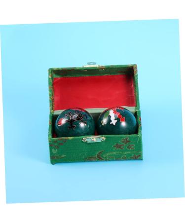Fomiyes 2-St Handballs - Stress Relief & Fitness Magnetic Massage Balls | Cloisonne Gym Equipment - Buy Online on GoSupps.com