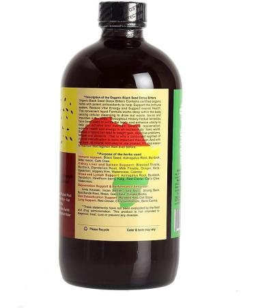 Blackseed & Bitters Detox - 30 Herbs/Bitters - 16 oz. Bottle - Buy Online on GoSupps.com