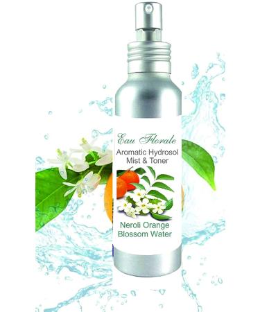 Orange Blossom Hydrosol Floral Water - Home Pets Skin & Hair Care - Pure Essential Spray - Natural Room Spray - Pure Orange Blossom Water - Skin toner & Face toner - 100ml - 3.51fl oz